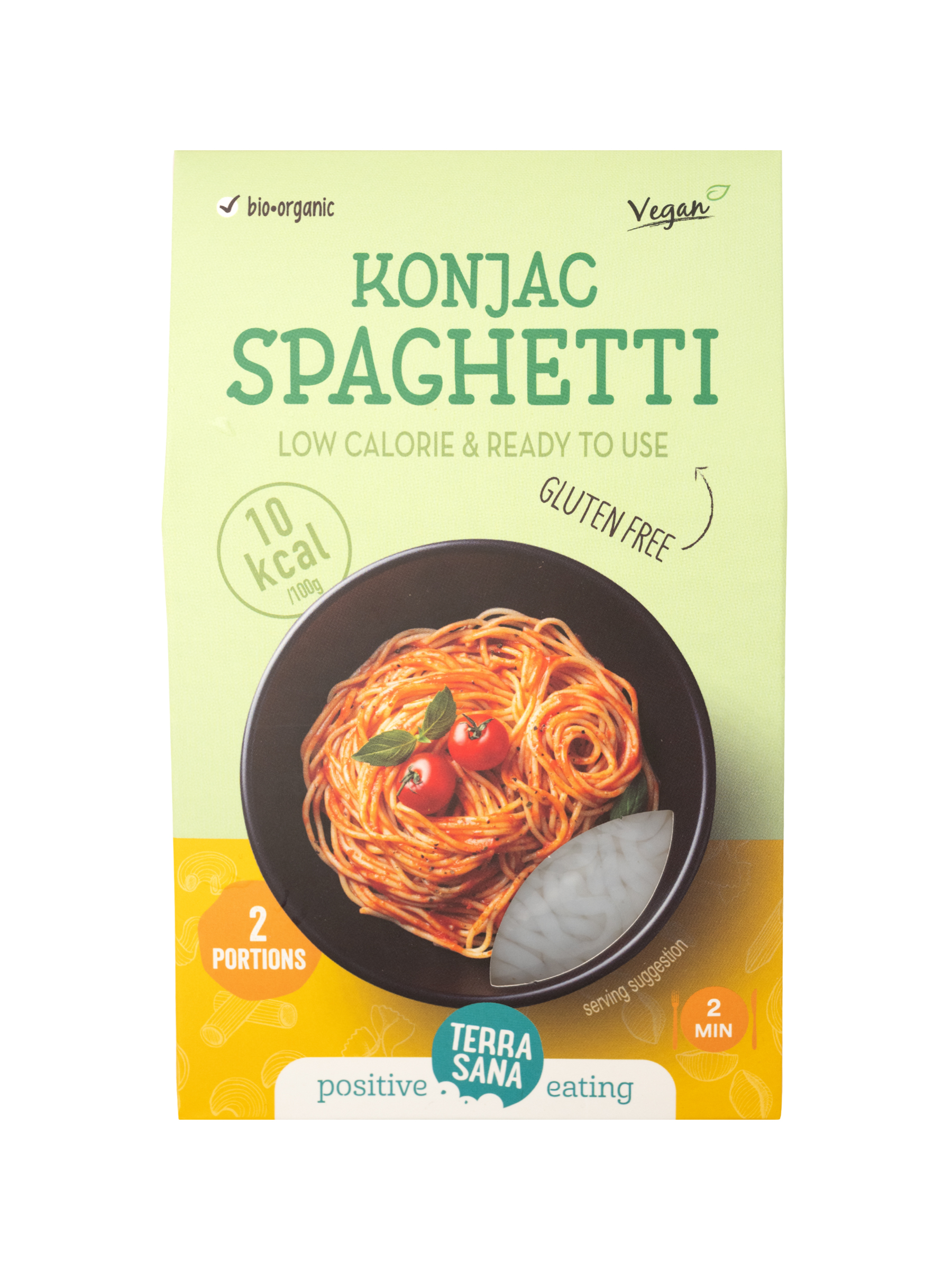 Terrasana Konjac spaghetti bio 250g